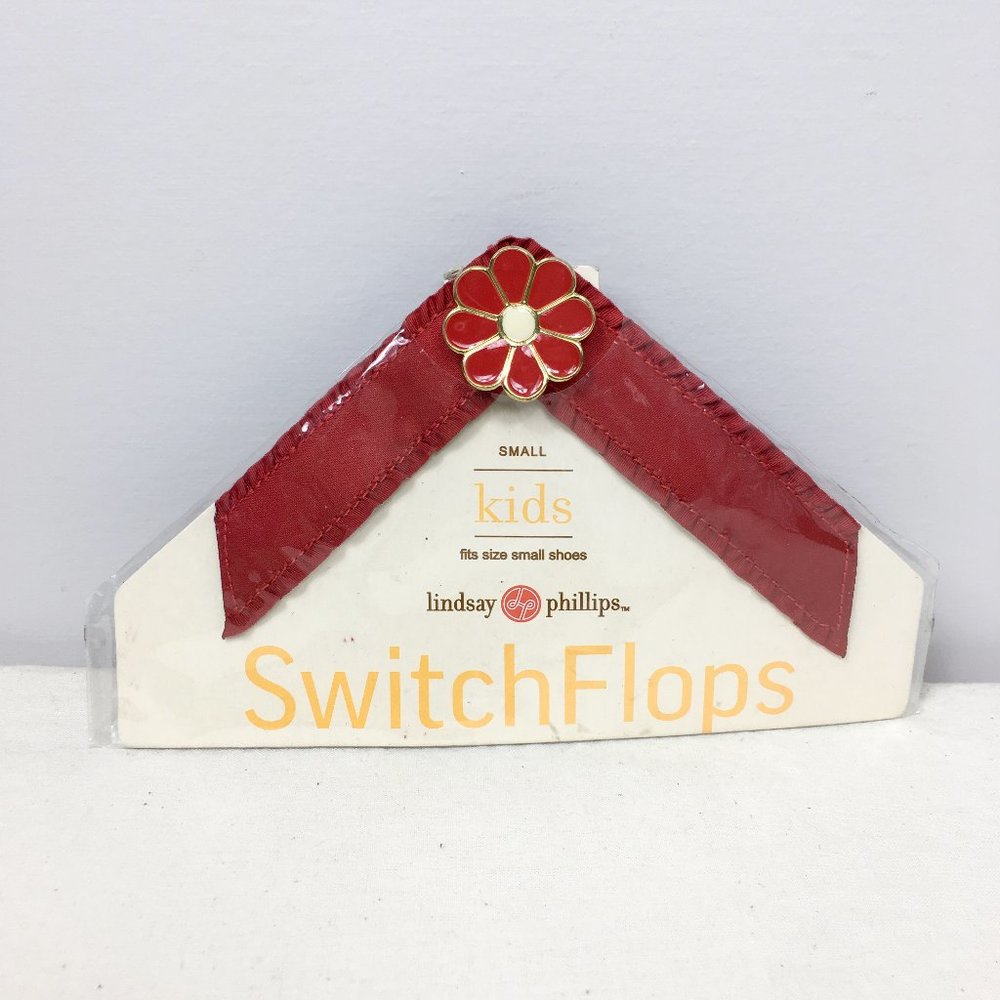 Lindsay Phillips SwitchFlops Kids S Enamel Flower